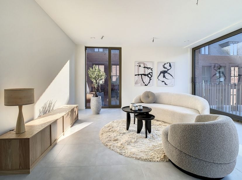 Dit hedendaags nieuwbouwappartement vind je terug aan de gezellige Groenplaats in Oud-Rekem, Lanaken.&amp;nbsp;Het appartement maakt deel uit van het nieu