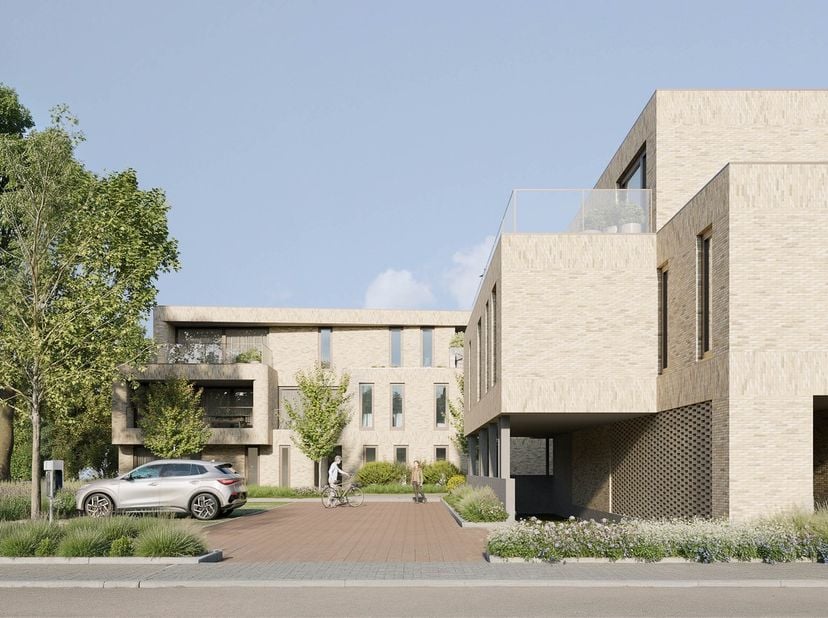 Penthouse op de 2e verd. met 2&amp;nbsp; slpks en zeer ruim terras<br />
<br />
Dit BEN-appartement combineert een praktische indeling met hedendaags woon