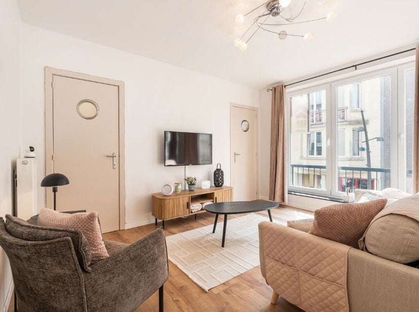 La Panne: Appartement 1 (2) chambre(s) clés sur porte, idéalement situé !Vous recherchez un appartement prêt à emménager dans un emplacement de premie
