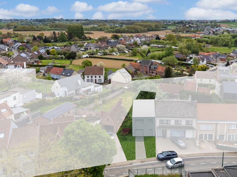 Droomt u van een nieuwbouwwoning in het bruisende hart van Roosdaal? Dan is dit project op een bouwklaar perceel in de Dokter Roossensstraat, tussen h