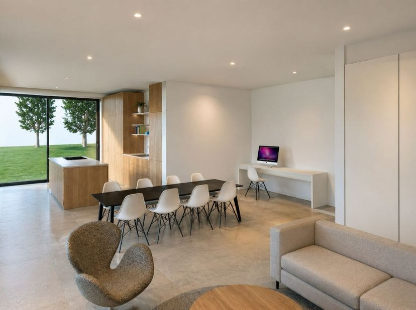 Moderne en zeer ruime halfopen woning (189m²), rustig gelegen op een perceel van 6are45ca. Het geheel wordt momenteel door de verkoper zeer kwalitatie