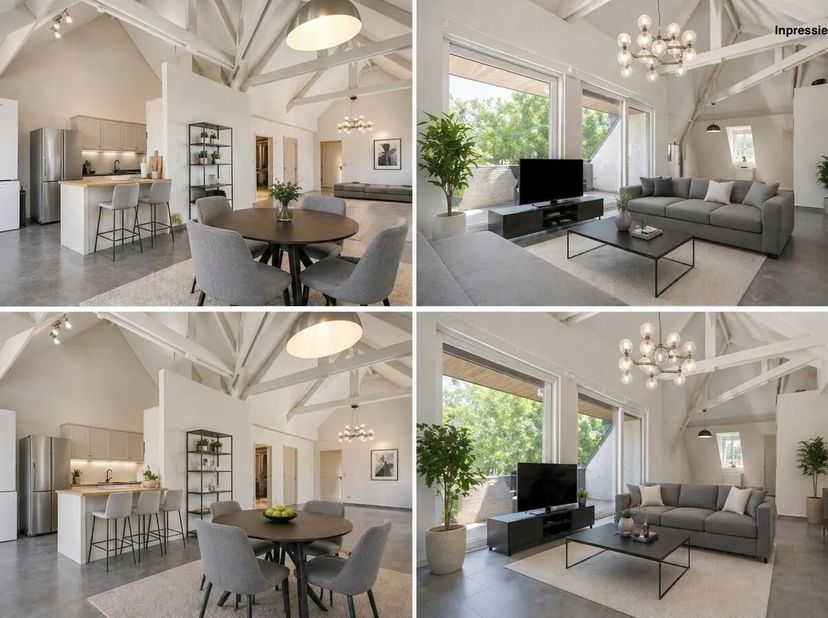 Ontdek deze uitzonderlijk ruime en instapklare penthouse met 2 slaapkamers en 2 badkamers, gelegen in een rustige en verzorgde residentie op wandelafs