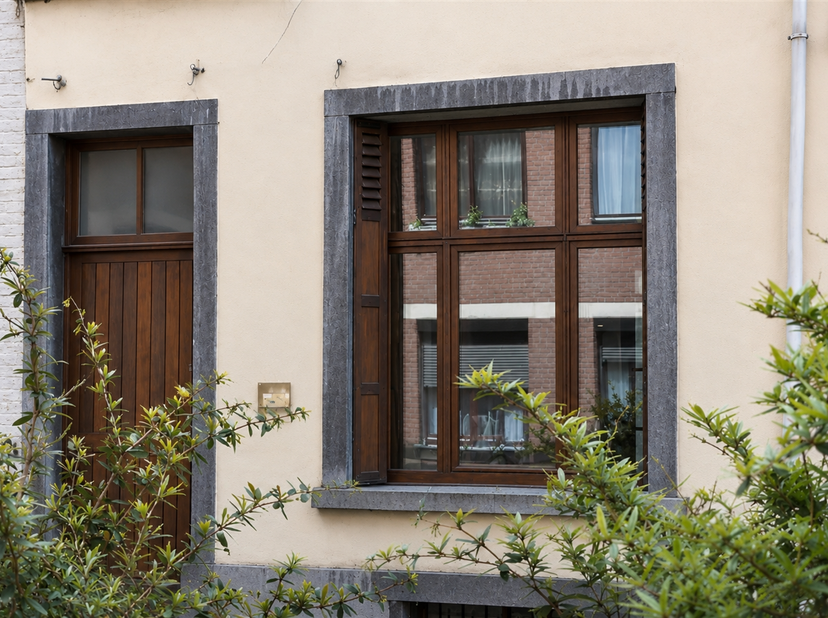 Beschikbaar vanaf 1 september, deze charmante duplexstudio van +/- 40 m² met achtertuin is gelegen op de begane grond van een recent volledig gerenove