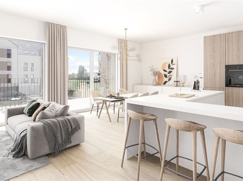 Dans un tout nouveau quartier à mobilité douce, à deux pas du centre-ville d'Arlon, W Immobilière vous propose ce nouveau projet constitué de 92 appar