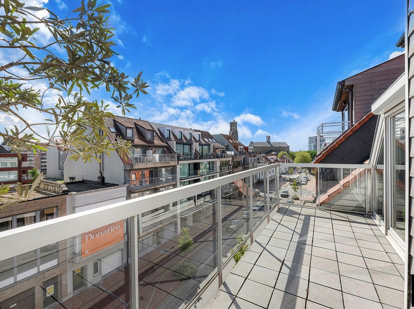 Appartement en duplex ensoleillé de 125 m² avec des terrasses exceptionnelles, situé à quelques pas de la mer et des commerces.<br />
Composition : ha