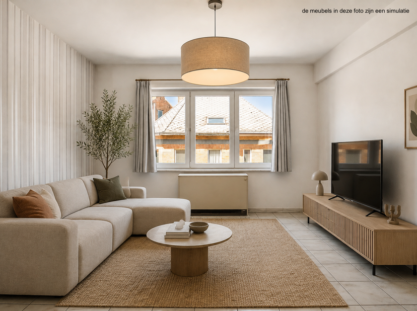 Zeer goed onderhouden en energiezuinig (EPC B) tweeslaapkamerappartement in het hart van Lubbeek. Dankzij de centrale ligging bevinden apotheek, super