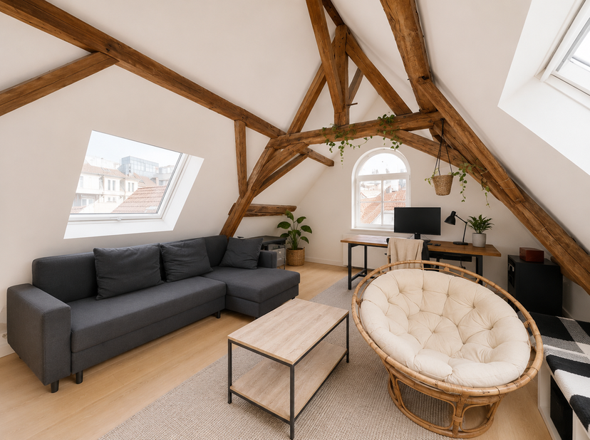 Appartement te huur in ,
                    1000 Brussel
