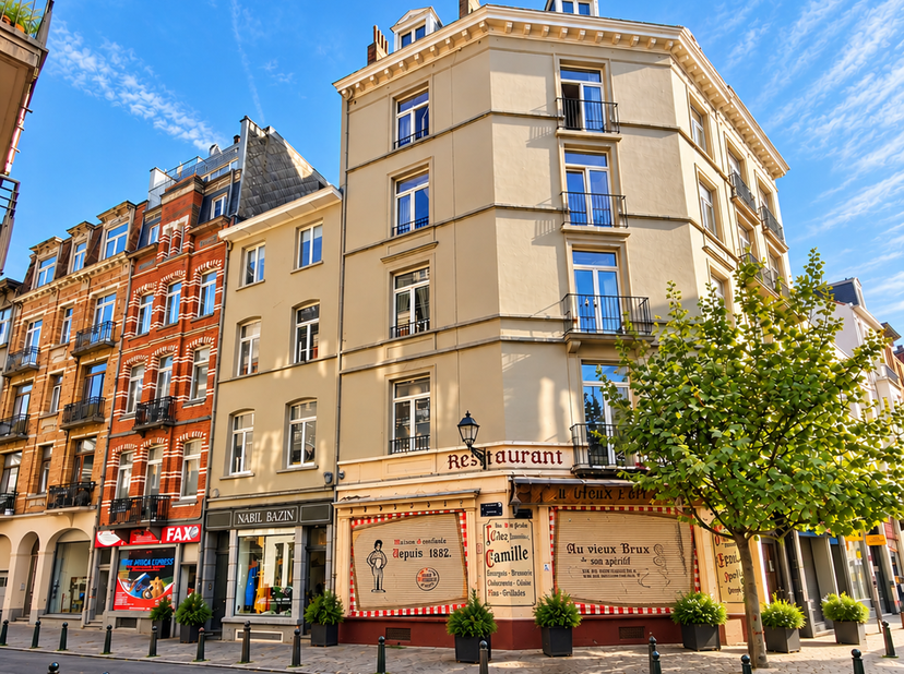 Appartement te huur in Rue Saint-Boniface 33,
                    1050 Elsene