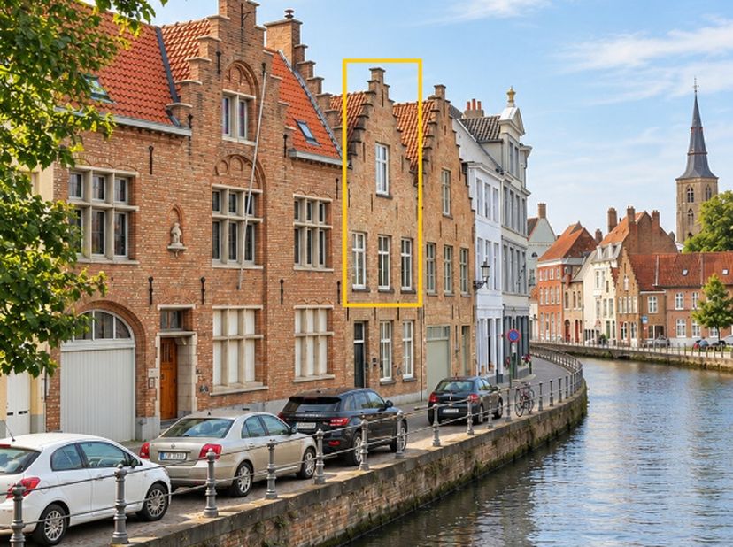 Appartement te huur in Verversdijk 2 bus verdiep,
                    8000 Brugge