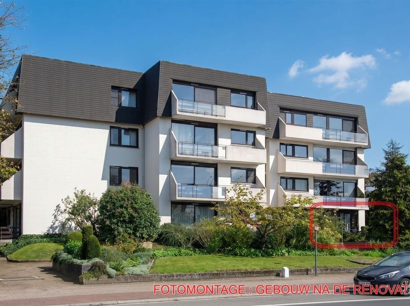 Centrum Merelbeke : GOED GELEGEN RUIME STUDIO MET TERRASJE. Heel bereikbare ligging : Centrum Merelbeke, nabij Gemeentehuis en alle handel.Deze op te