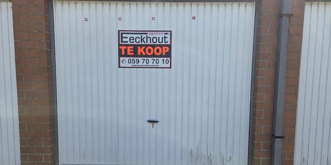 Garage te koop in Nukkerstraat 93 - + bus G8, 8450 Bredene