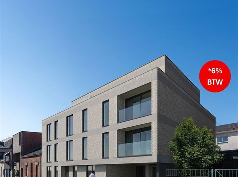 Moderne luxe-appartementen in het centrum met ZW-gerichte terrassen. Het project bestaat uit een appartementsgebouw met vier bovengrondse bouwlagen me