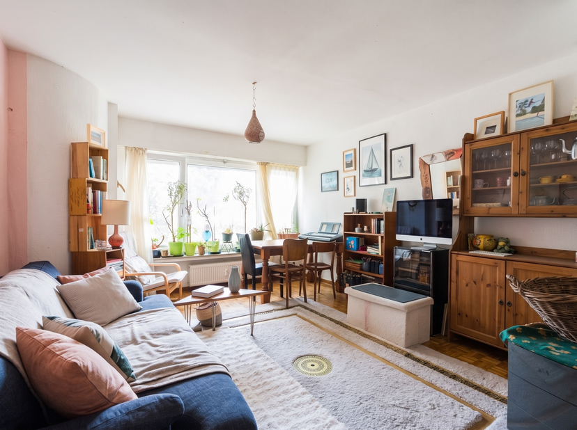 EVERE – In de onmiddellijke nabijheid van het Gemeentehuis, het Gemeentepark, winkels en het openbaar vervoer, ontdek dit appartement met 2 slaapkamer