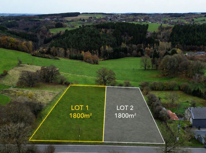 Terrain à vendre à Velllereux,
                    6663 Mabompré