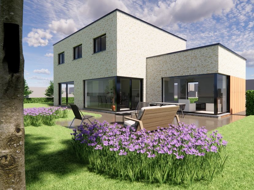 Op deze bouwgrond van 515 m² voorzien het bouwen van een nieuwbouwwoning volgens uw wensen.<br />
Het ontwerp en de volledige afwerking kan u zelf bep
