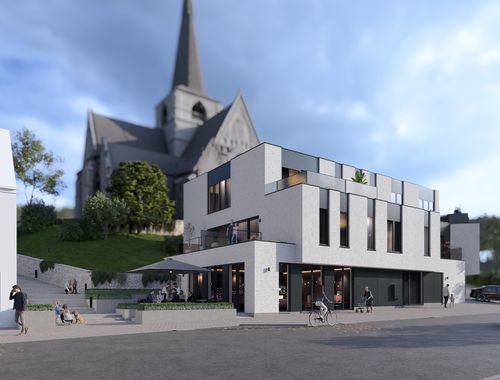                                         Handelsgelijkvloers te koop in Huldenberg, € 450.000
