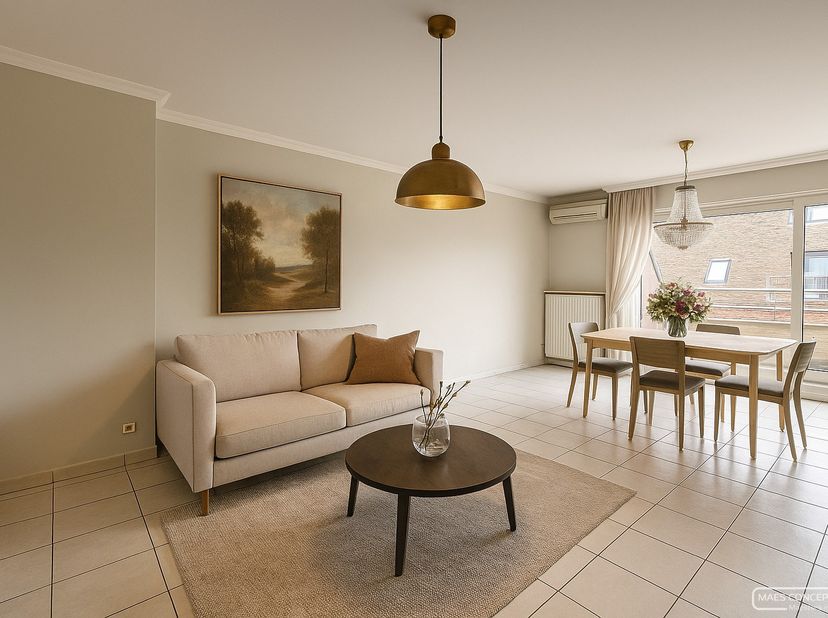NIEUWE VOORWAARDEN!<br />
<br />
Pal in het centrum van Roeselare, vind je dit lichtrijke op te frissen 2-slaapkamerappartement met een goed EPC (labe