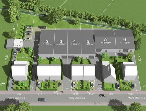                                         Entrepôt avec habitation à vendre à Booischot, € 400.000
