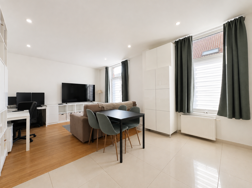 WOLUWE-SAINT-LAMBERT, ideaal gelegen vlak bij Roodebeek en het Georges Henripark, prachtig gemeubeld APPARTEMENT (2 slaapkamers / 1 badkamers) van ong