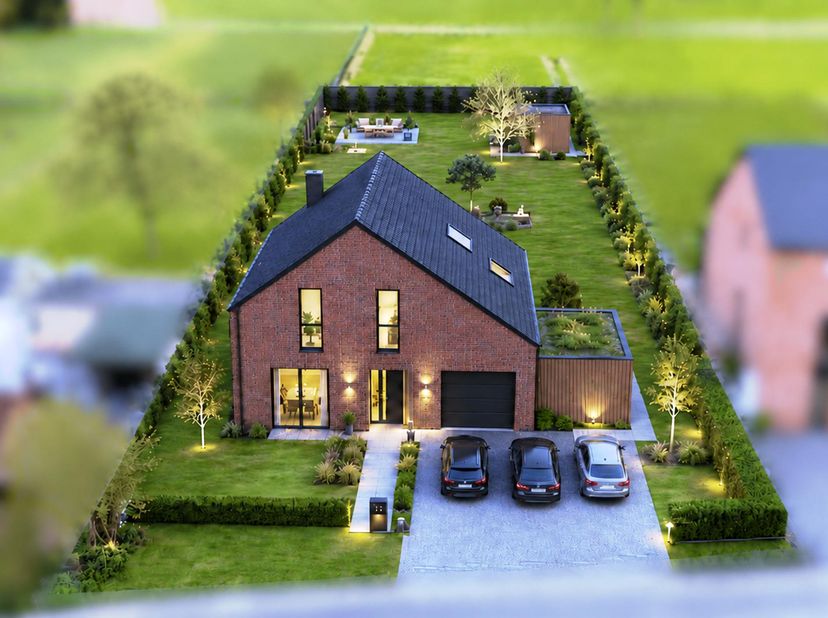 EasyHome heeft het genoegen u dit prachtige bouwperceel van 1.221 m² voor te stellen, ideaal gelegen in de gegeerde gemeente Verlaine, vlak bij belang
