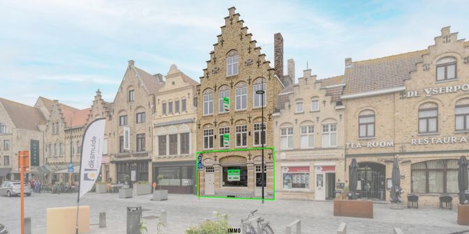 Bedrijfsvastgoed te koop in Grote Markt 15, 8600 Diksmuide
