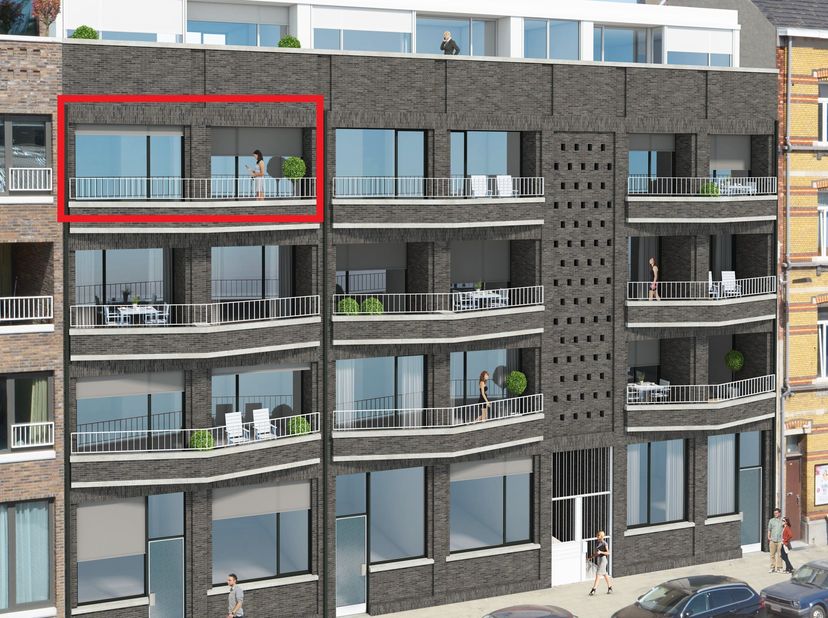 Studio te huur op toplocatie op het Eilandje te Antwerpen, vlakbij het groene Schengen plein en het Kempisch Dok. Op minder dan 200m vindt u een Delha