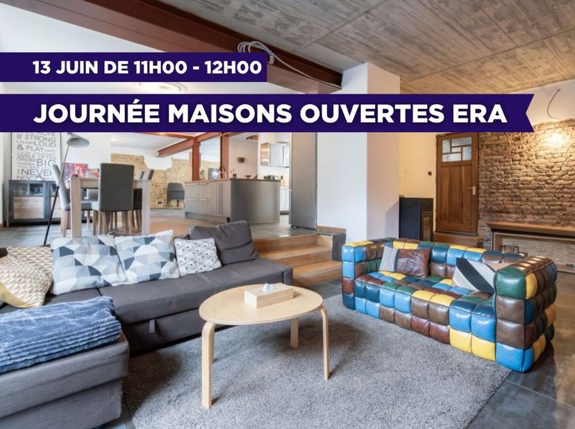 [[ CE BIEN PARTICIPE À LA JOURNÉE MAISONS OUVERTES ERA LE 13/6 DE 11:00 À 12:00 ]] ERA B-LUX a le plaisir de vous présenter une maison au style unique
