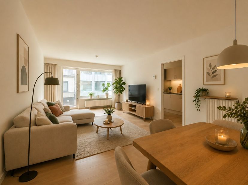 Ontdek dit instapklaar appartement, gelegen op de eerste verdieping in het hart van Torhout. Dankzij de centrale ligging bevindt de Markt zich op slec
