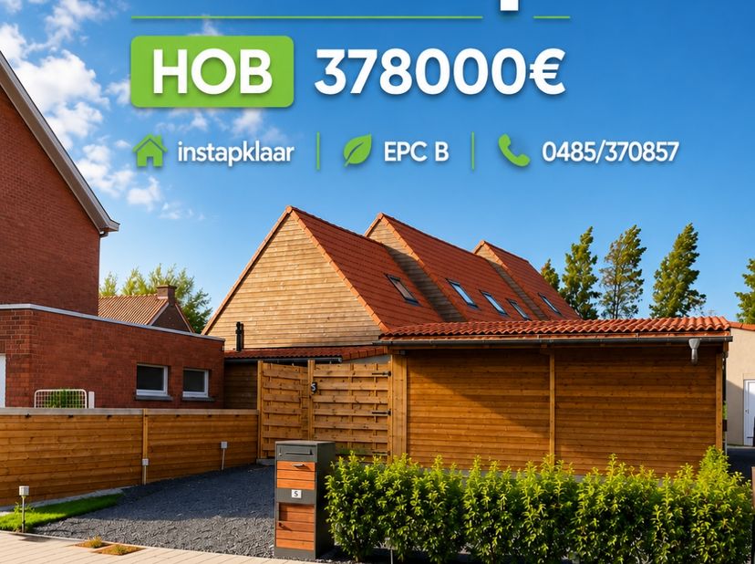 Compleet gerenoveerd HOB Instapklaar met 5 kamers en ruime berging.<br />
Voor afspraak gelieve tijdens de week na 17u 0485/370857