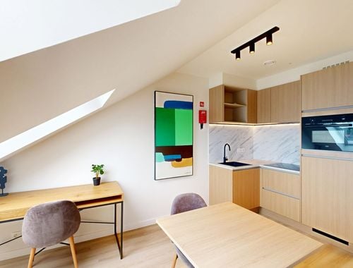                                         Studio met slaaphoek te huur in Mechelen, € 740
