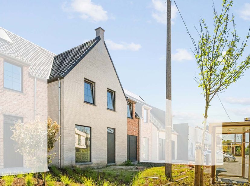 Deze landelijke woning (lot 2) is gelegen in het residentieel nieuwbouwproject in Zwevezele, in een rustige woonbuurt en&amp;nbsp;doodlopende straat. Op h