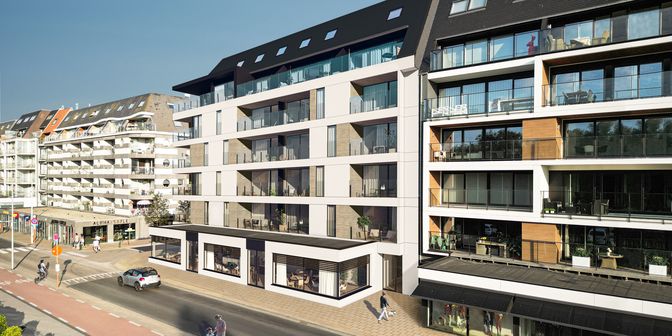 Project te koop in Kapelstraat / Rozenlaan 4 89-91-93, 8450 Bredene