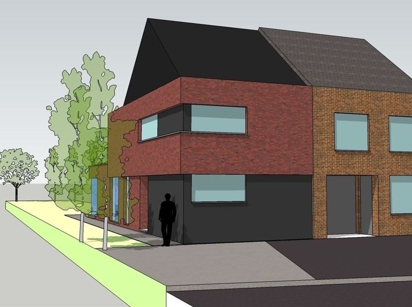NIEUWBOUWWONING MET 4 KAMERS EN TUIN.<br />
Vraagprijs: 536.000 euro <br />
<br />
Deze unieke eigendom is gelegen in het rustige en landelijke Goo