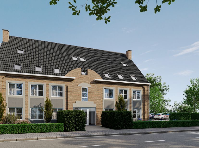 Wooncomplex met 14 gerenoveerde en verhuurde studio’s en appartementen te Lanaken (Veldwezelt) – 2de Carabinierslaan 13.<br />
<br />
Interessant inve