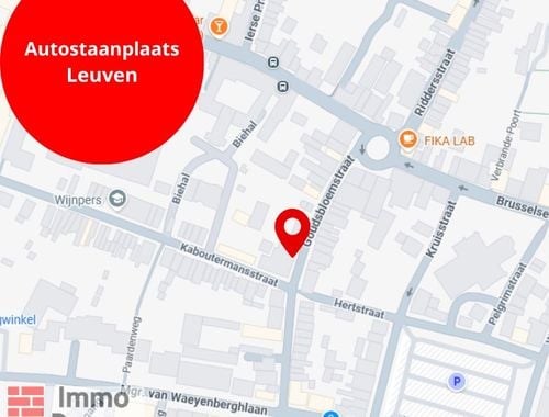                                        Place de stationnement à louer à Leuven, € 110
