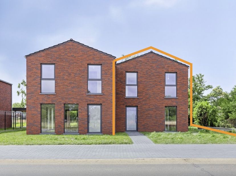 Nieuwbouwwoning met 3 slaapkamers in Opgrimbie<br />
Droom jij van een energiezuinige woning met alle comfort? Deze moderne halfopen bebouwing met 3 s