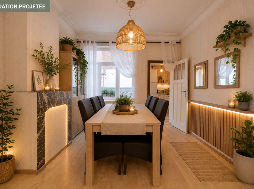 JETTE – Ref. 7648272<br />
<br />
Gelegen in een gegeerde wijk van Jette, vlakbij het Collège Saint-Pierre, winkels, openbaar vervoer en met een vlot