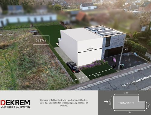                                         Bouwgrond te koop in Haacht, € 185.000
