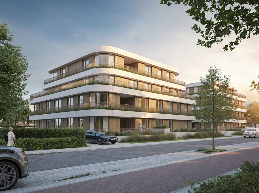 Cet appartement fait partie du bâtiment A du nouveau projet de construction La Verderie dans la belle ville de Coxyde.<br />
Tous les appartements son