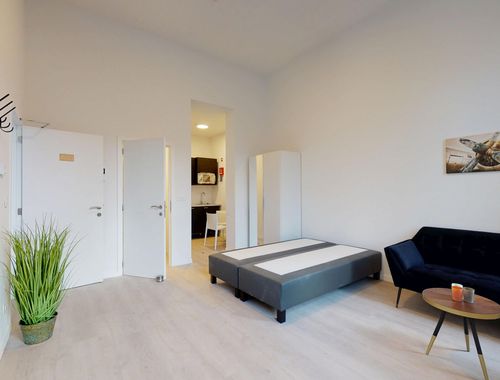                                         Studio met slaaphoek te huur in Leuven, € 970
