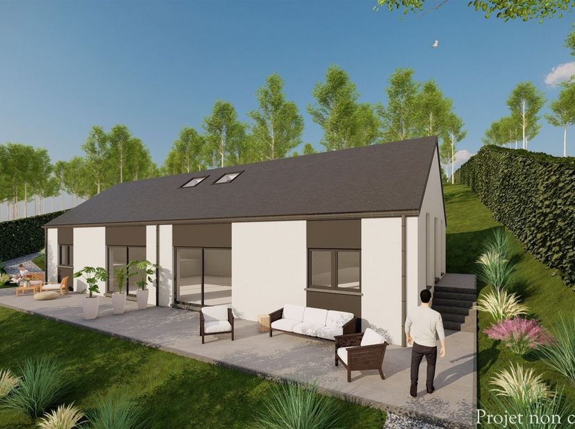 Prachtige bouwpercelen (3 kavels) gelegen in het hart van het woonpark "La Forêt" nabij Philippeville.<br />
Mogelijkheid om tot 150m² per perceel te