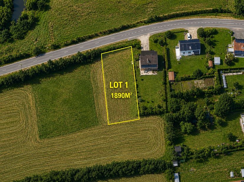 Terrain à vendre à Rue de la Rosière,
                    6767 Lamorteau