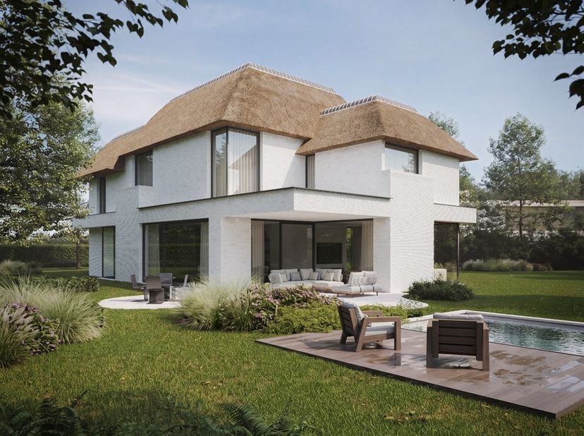Elegance is een exclusieve sleutel-op-de-deurvilla die uitblinkt in stijlvolle architectuur, hoogwaardige afwerking en uitzonderlijk wooncomfort. De b