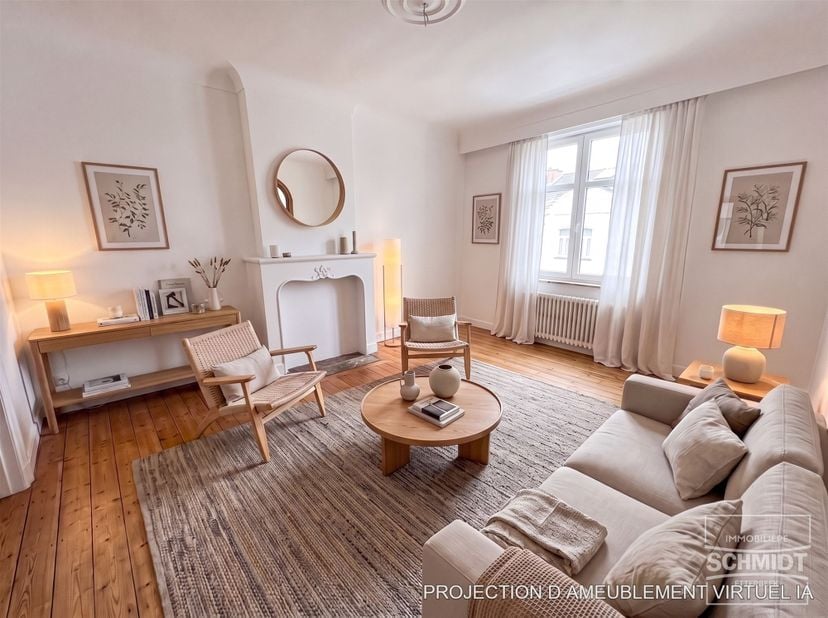 IMMOSCHMIDT (Ref. 29807) - Ukkel (Brugmann) - DIRECT BESCHIKBAAR - Te renoveren appartement bestaande uit een woonkamer, een ingerichte keuken, 2 slaa