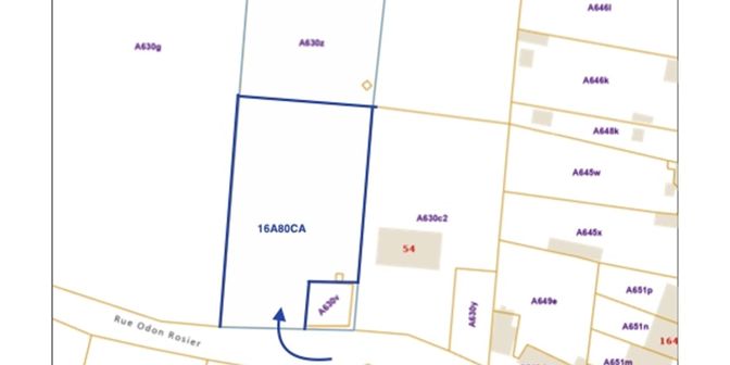 Terrain à vendre à Rue Odon Rosier 61, 7332 Sirault