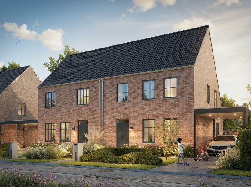 Hectaar bouwt energiezuinige halfopen nieuwbouwwoningen, gelegen in een rustige woonbuurt kortbij verschillende winkels, het station, scholen, enz.&amp;nb