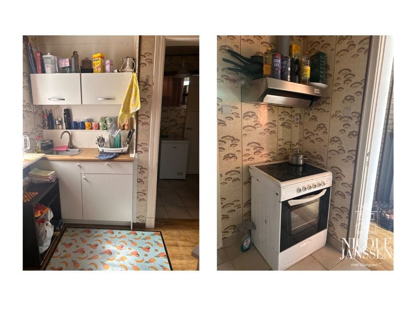 Deze te renoveren halfvrijstaande woning is een ideaal project voor wie zelf erg handig is en zich dit praktisch ingedeelde huis kan omtoveren tot een