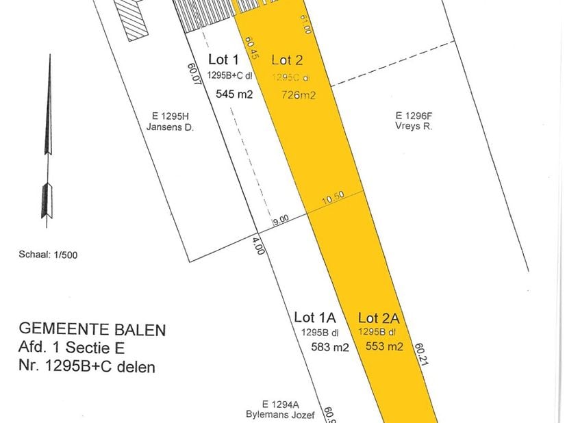 Grond te koop in Ossenberg lot 2,
                    2490 Balen