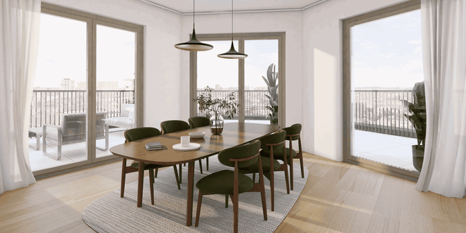 Appartement te koop in Rue du Boulet 2 bus B7.3, 1000 Brussel