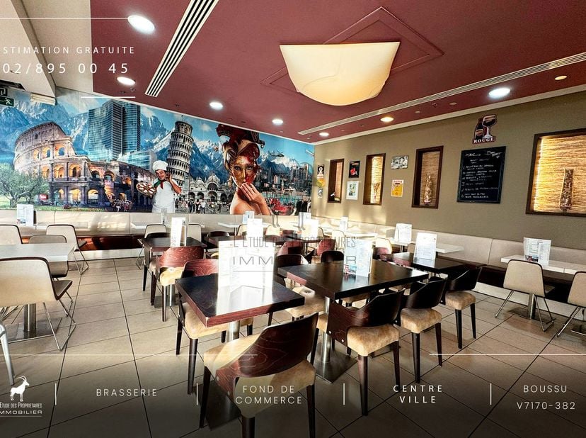 Referentie agentschap : v7170-382<br />
*** VIRTUEEL BEZOEK: https://envisite.net/vtour/fr/rl4lpn ***<br />
FOND DE COMMERCE TE KOOP: Dit etablissemen